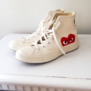 Comme des Garçons Play Hightop Sneakers
